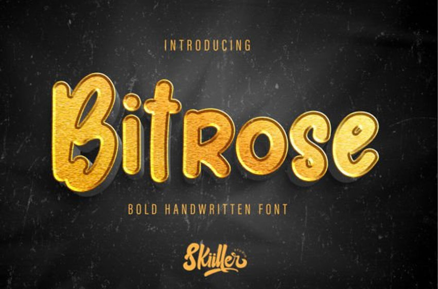 Bitrose Font