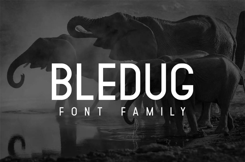 Bledug Font