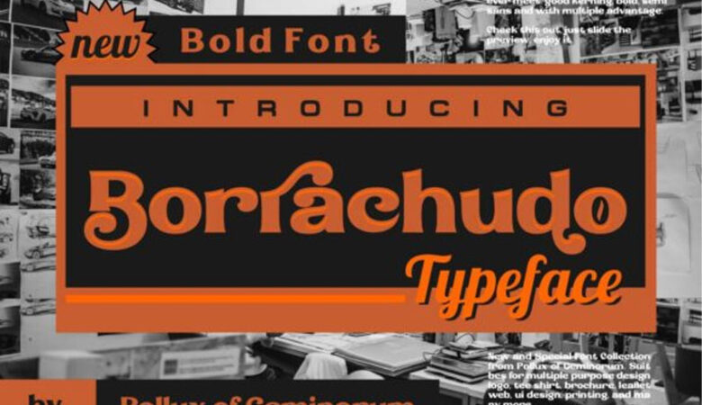 Borrachudo Font