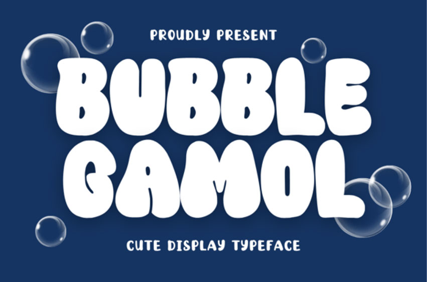 Bubble Gamol Font