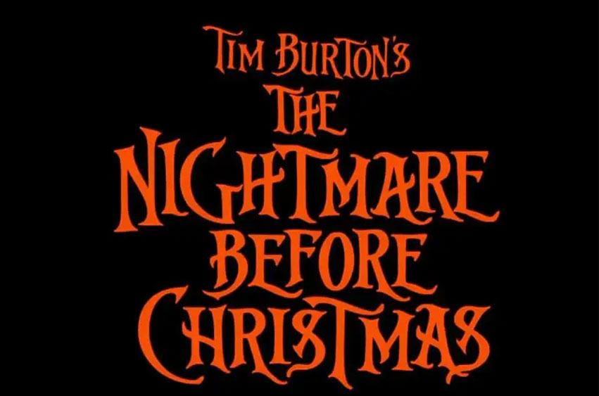 Burton’s Nightmare Font