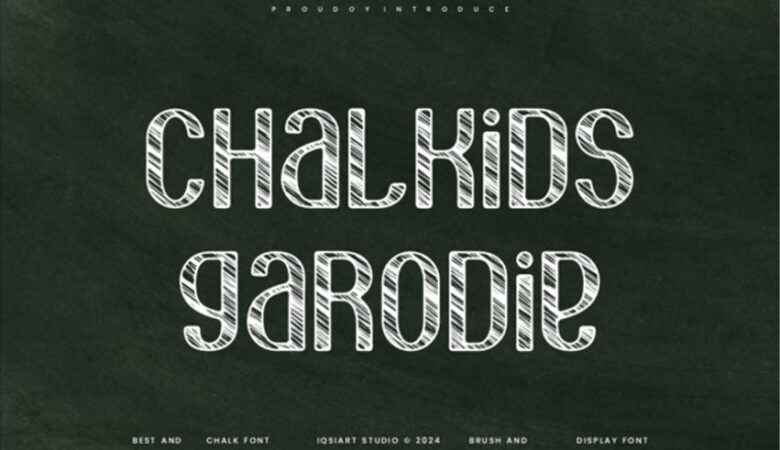 Chalkids Garodie Font