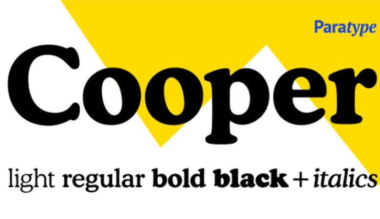 Cooper BT Font