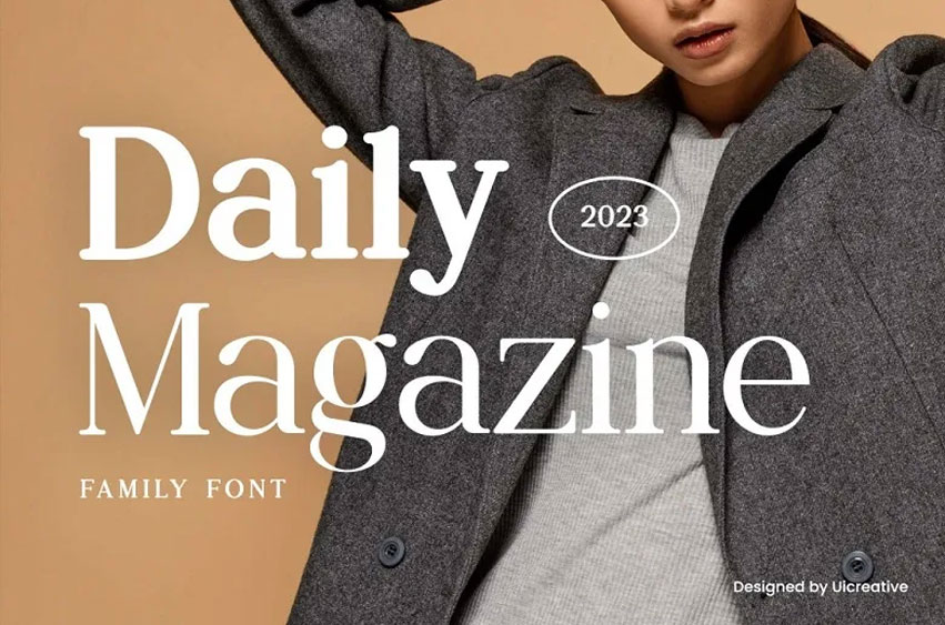 Daily Magazine Font