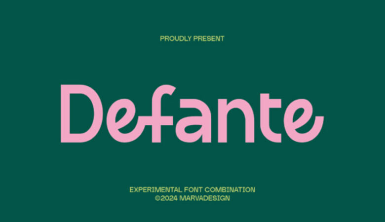 Defante Font