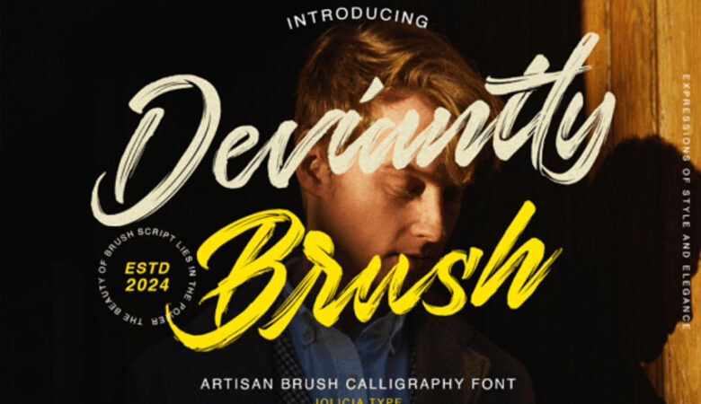 Deviantly Brush Font