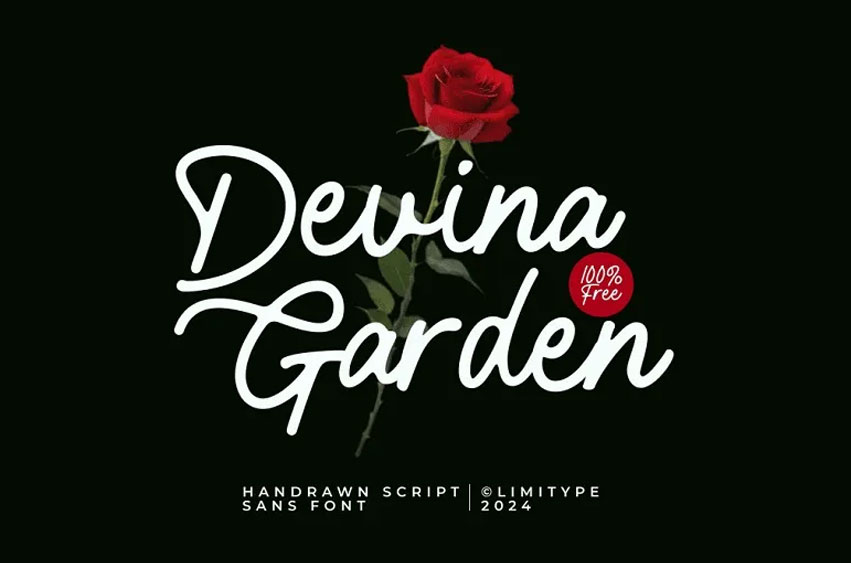 Devina Garden Font