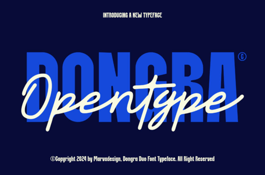 Dongra Font