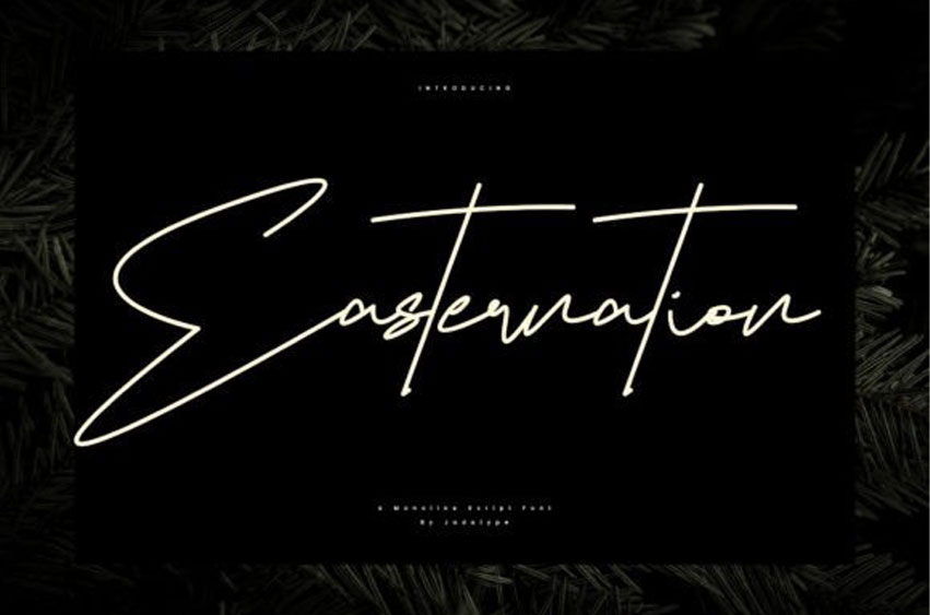 Easternation Font