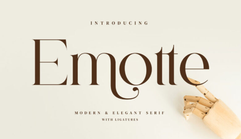 Emotte Font