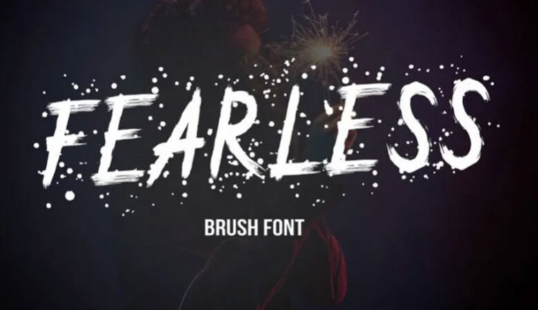 Fearless Brush Font