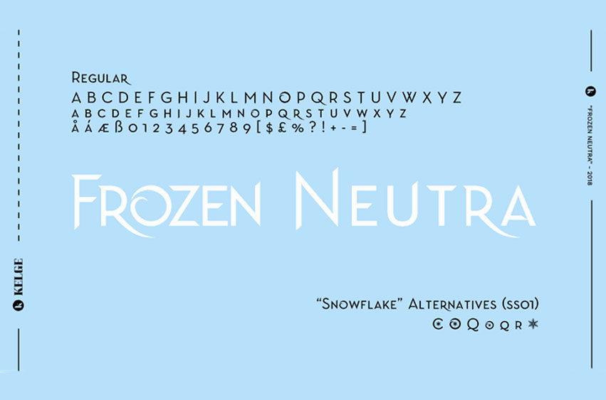 Frozen Neutra Font