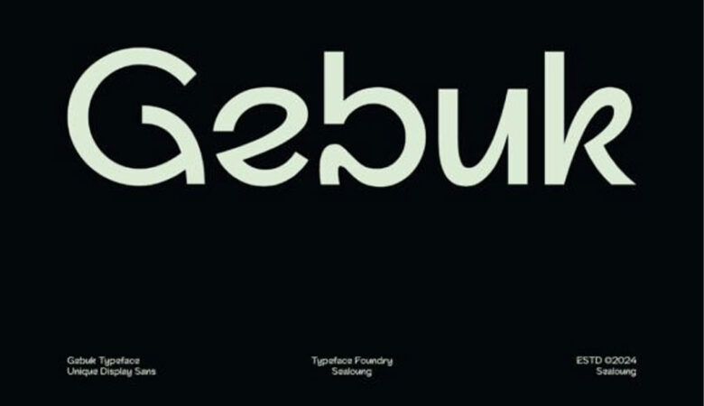 Gebuk Font