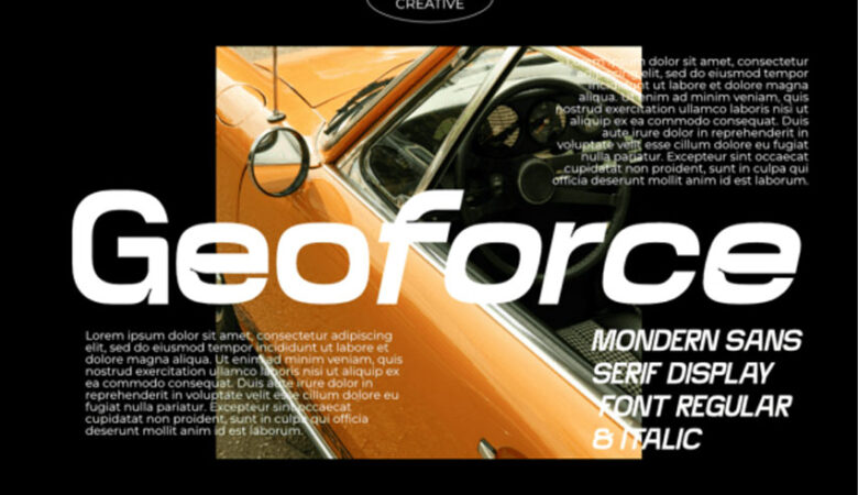 Geoforce Font