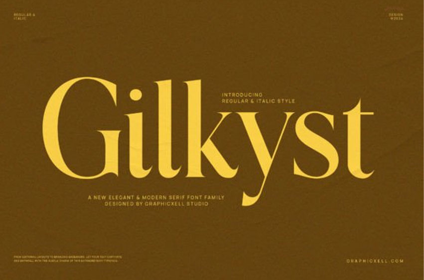 Gilkyst Font