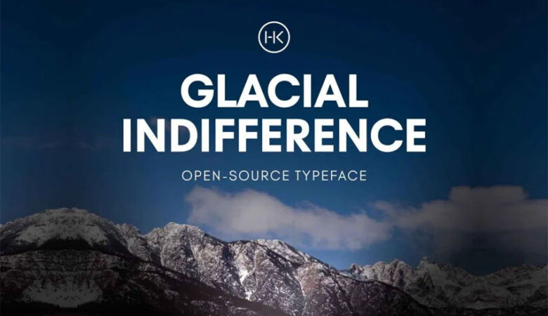 Glacial Indifference Font