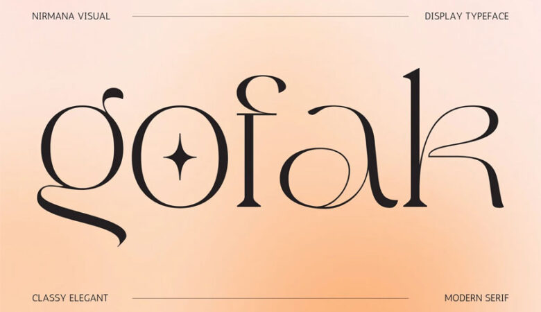 Gofak Font