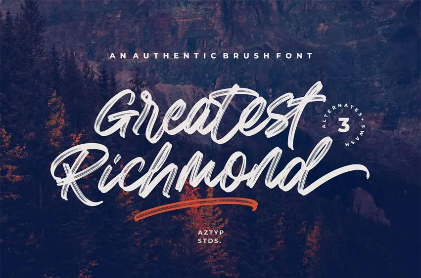 Greatest Richmond Font