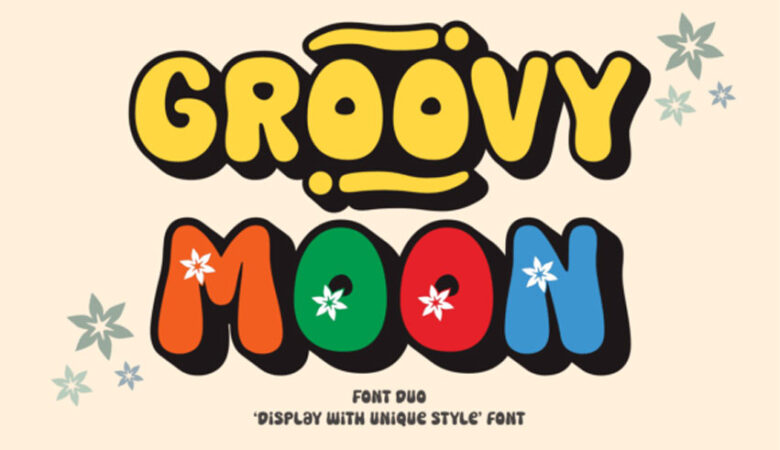 Groovy Moon Font