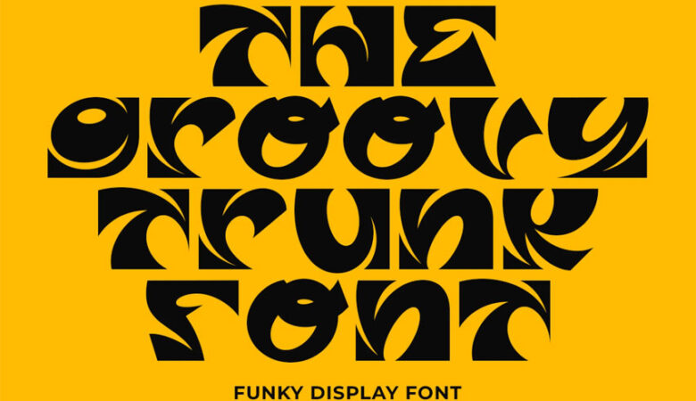 Groovy Trunk Font