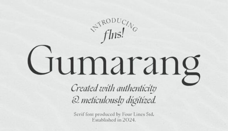 Gumarang Font