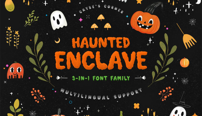 Haunted Enclave Font