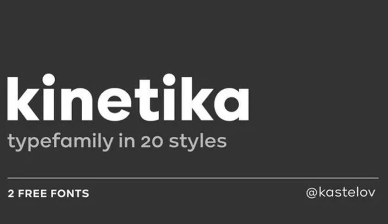 Kinetika Font