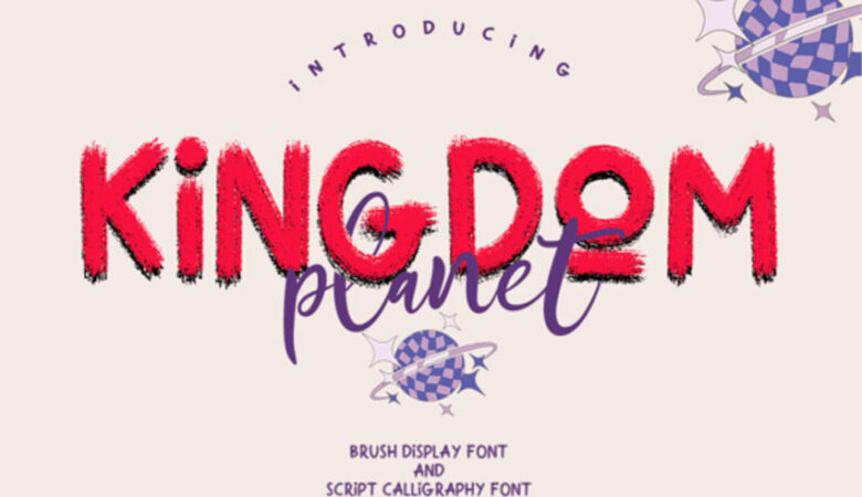 Kingdom Planet Font