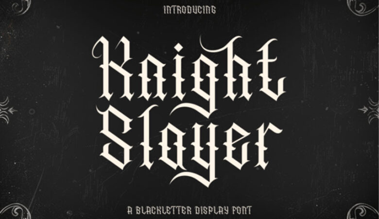 Knight Slayer Font