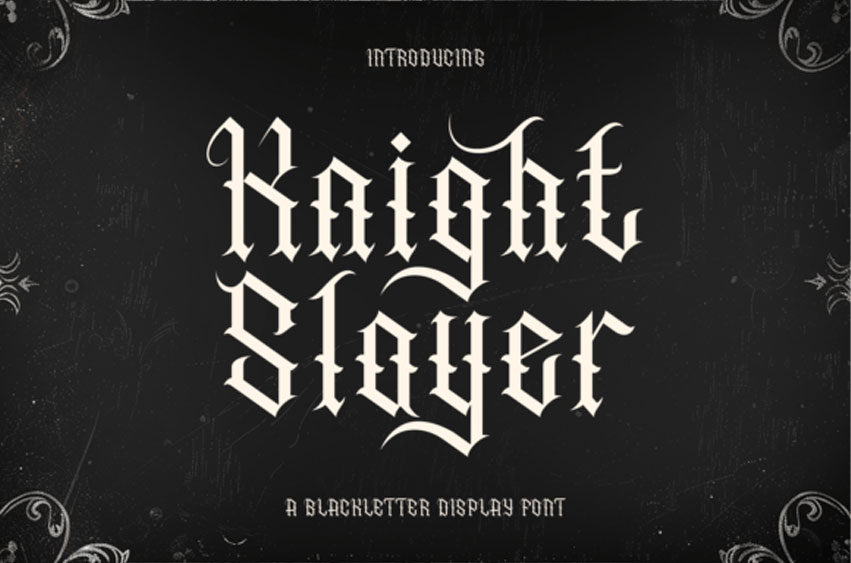 Knight Slayer Font