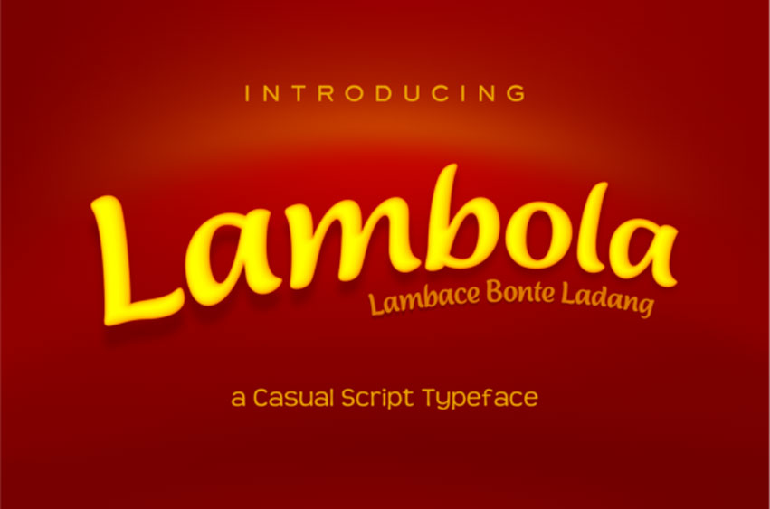 Lambola Font