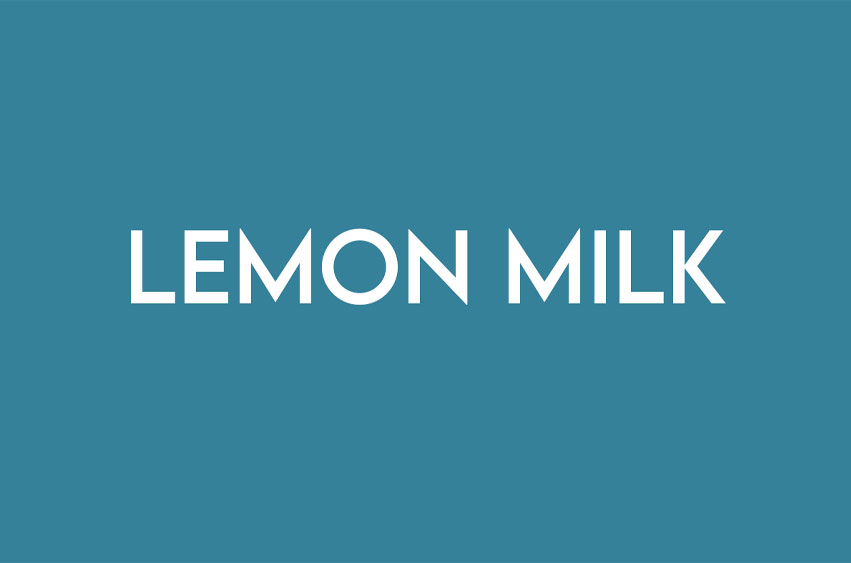 Lemon Milk Sans Font