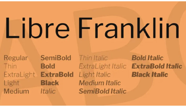 Libre Franklin Font