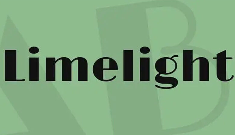 Limelight Font