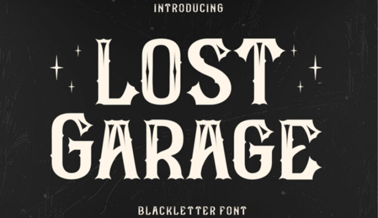 Lost Garage Font