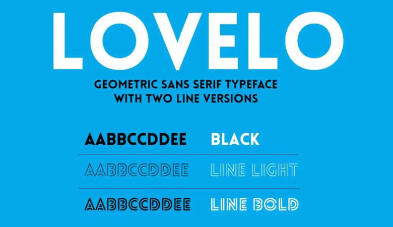 Lovelo Font