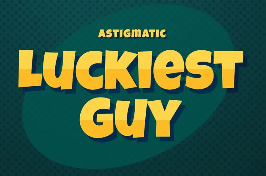 Luckiest Guy Font