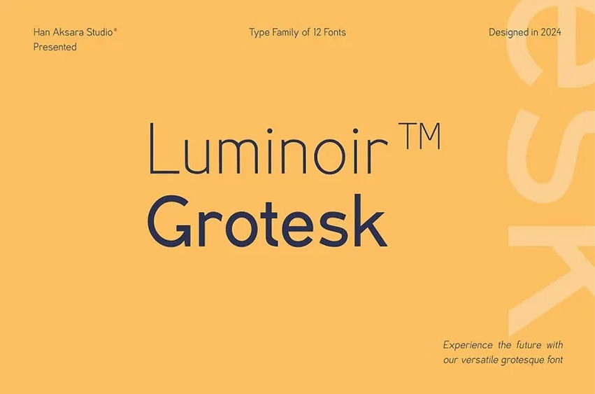 Luminoir Grotesk Font