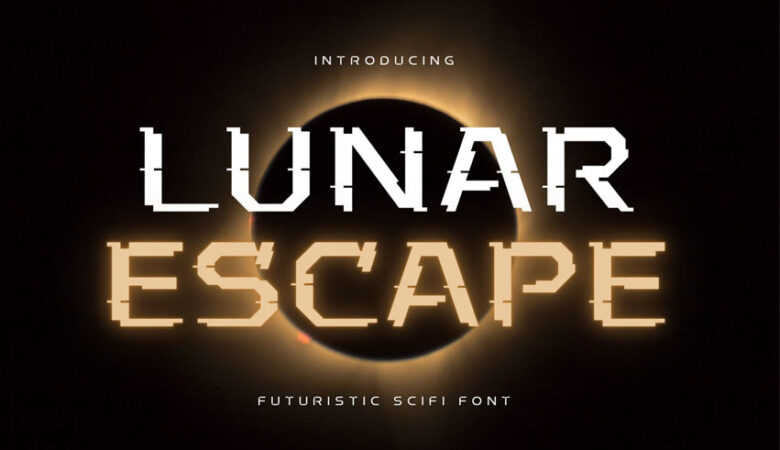 Lunar Escape Font