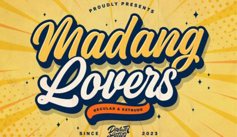 Madang Lovers Font