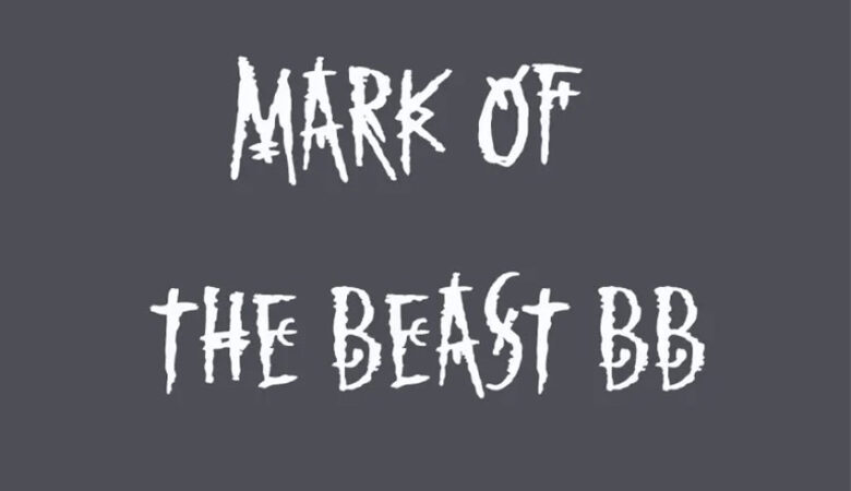 Mark of the Beast BB Font