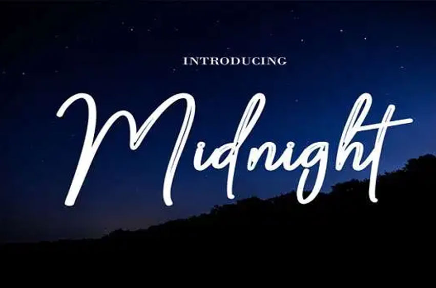 Midnight Font