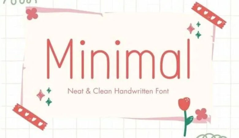 Minimal Hand Font