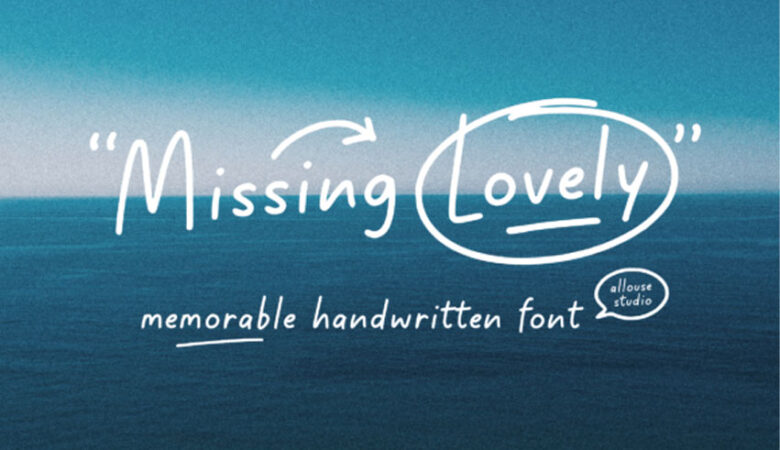 Missing Lovely Font