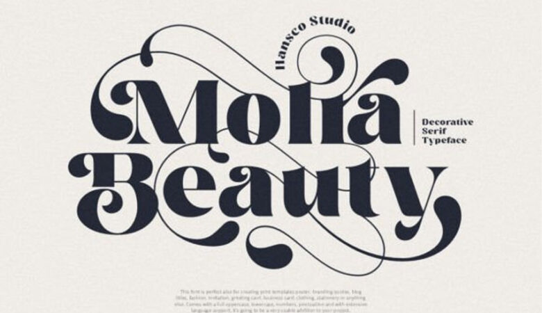 Molra Beauty Font