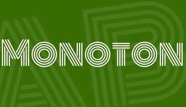 Monoton Font