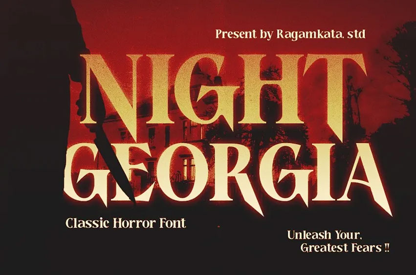 Night Georgia Font