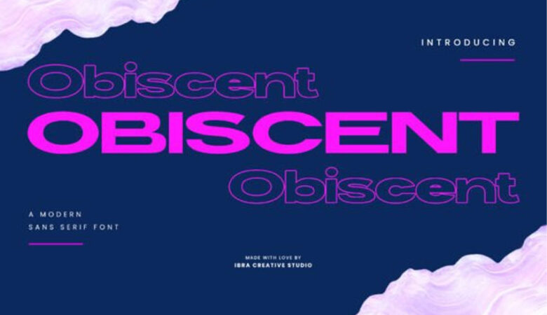 Obiscent Font