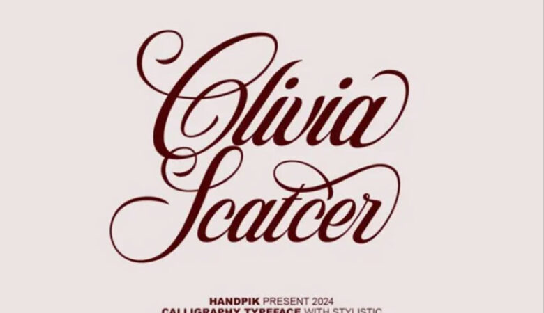 Olivia Scater Font