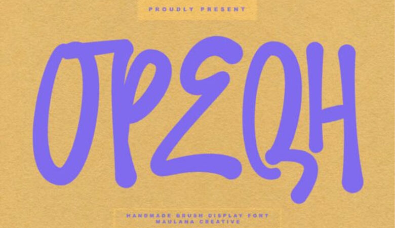 Opeqh Font